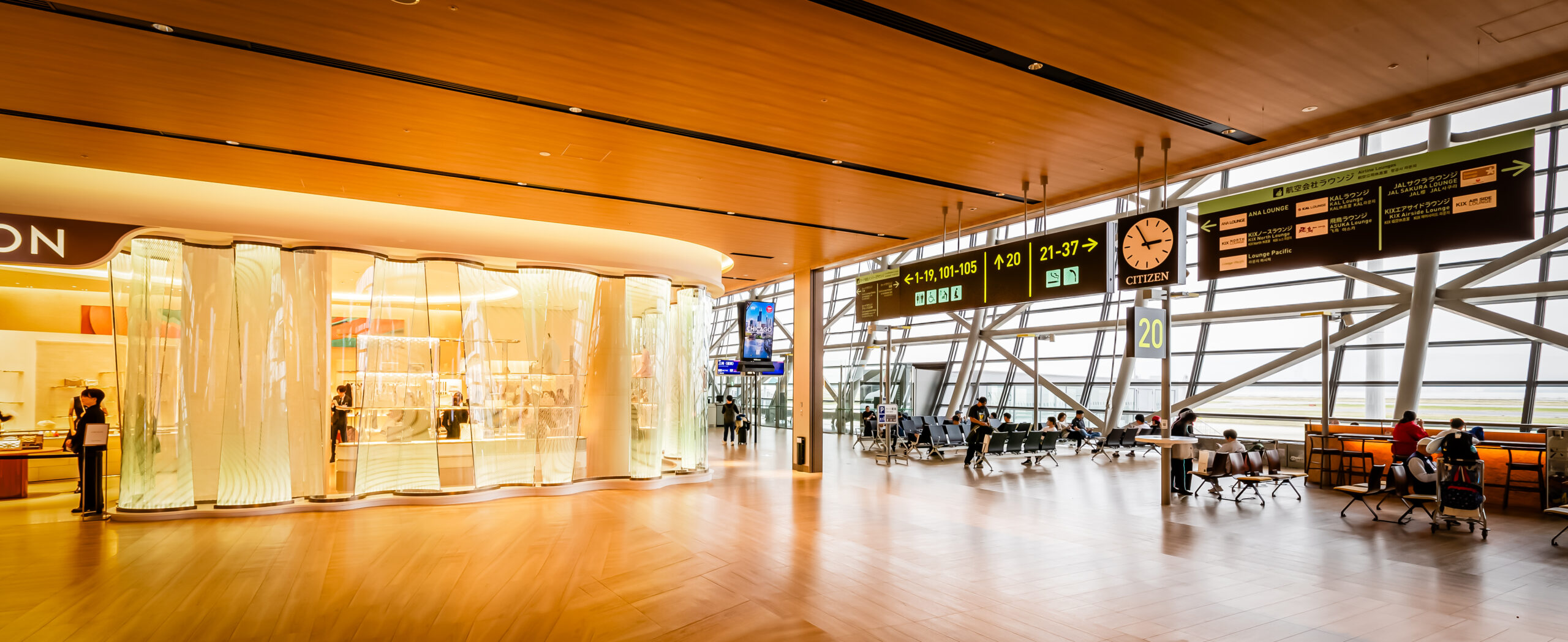 Kansai International Airport Architectural Photography | Populous Project Populous KIX 20240408 015 scaled